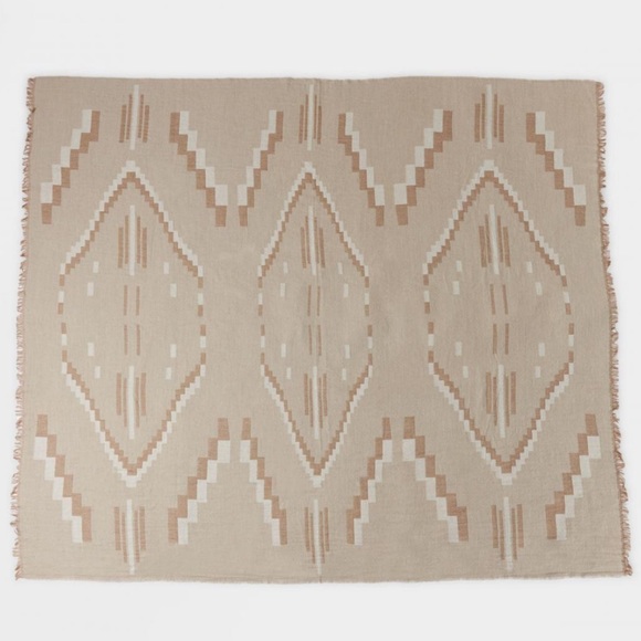 Billy Reid Bedding New Billy Reid Tribal Knit Throw Blanket Poshmark